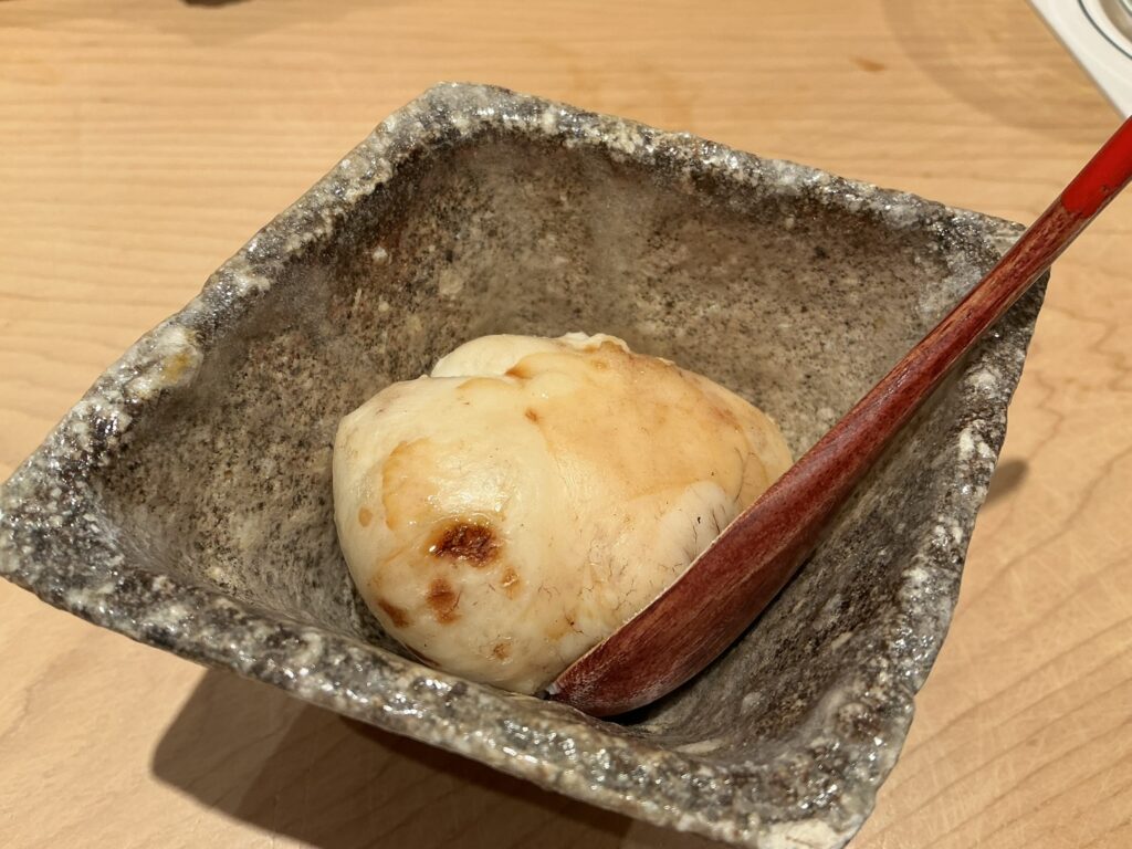 寿司清のトラフグの白子