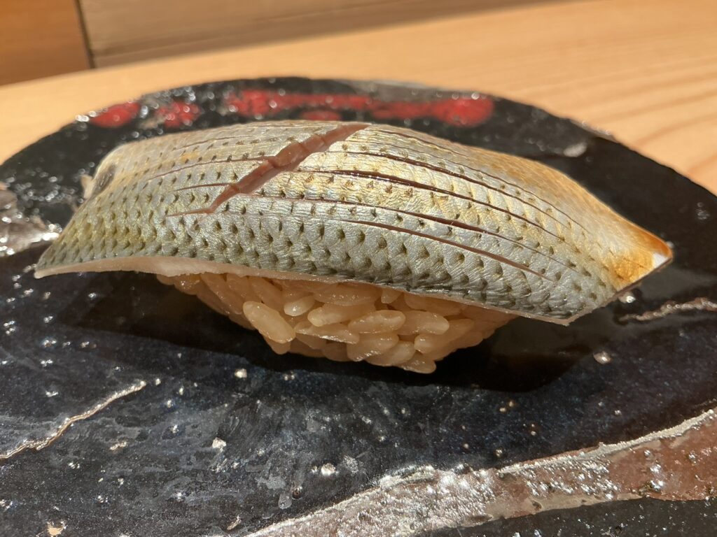 寿司清のコハダ