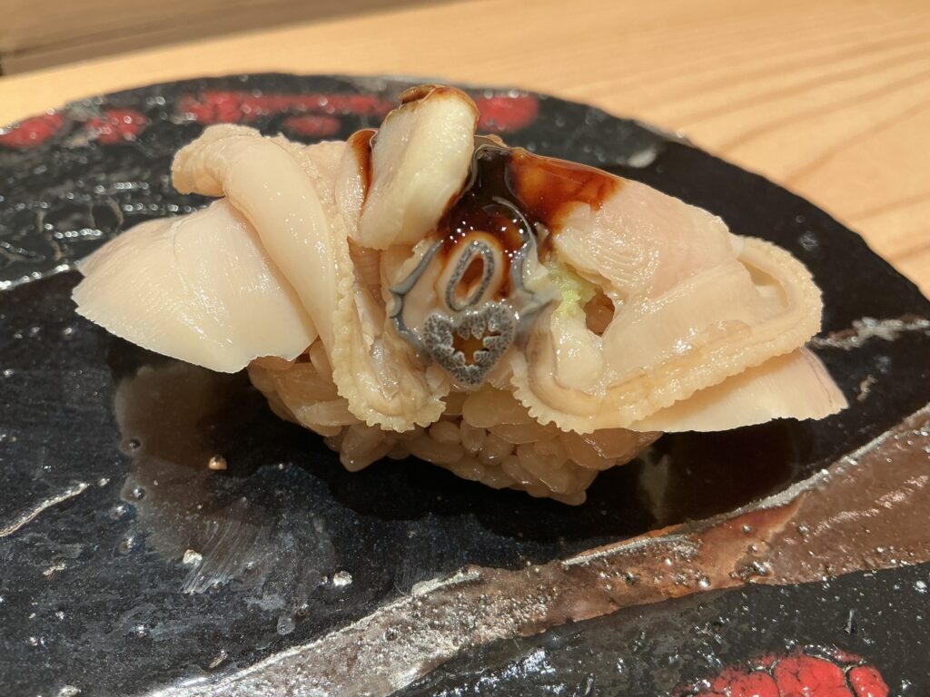 寿司清のハマグリ