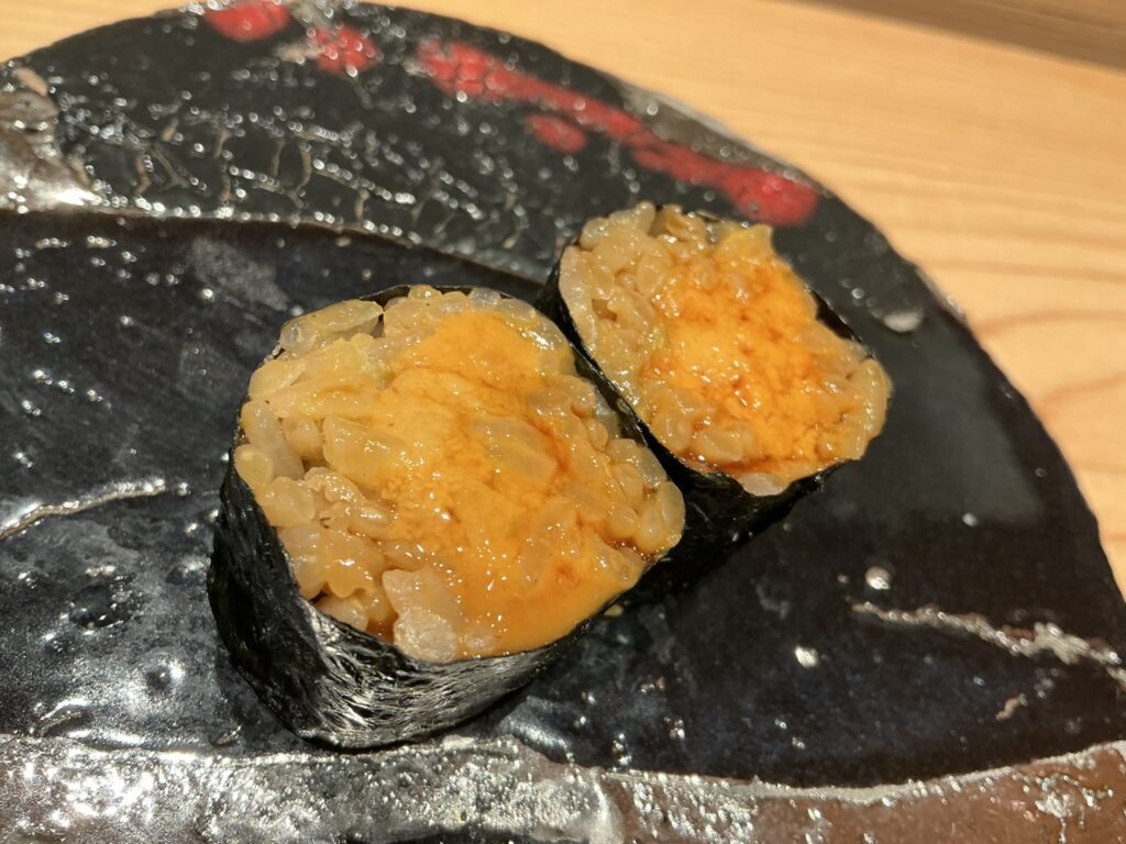 寿司清のウニ
