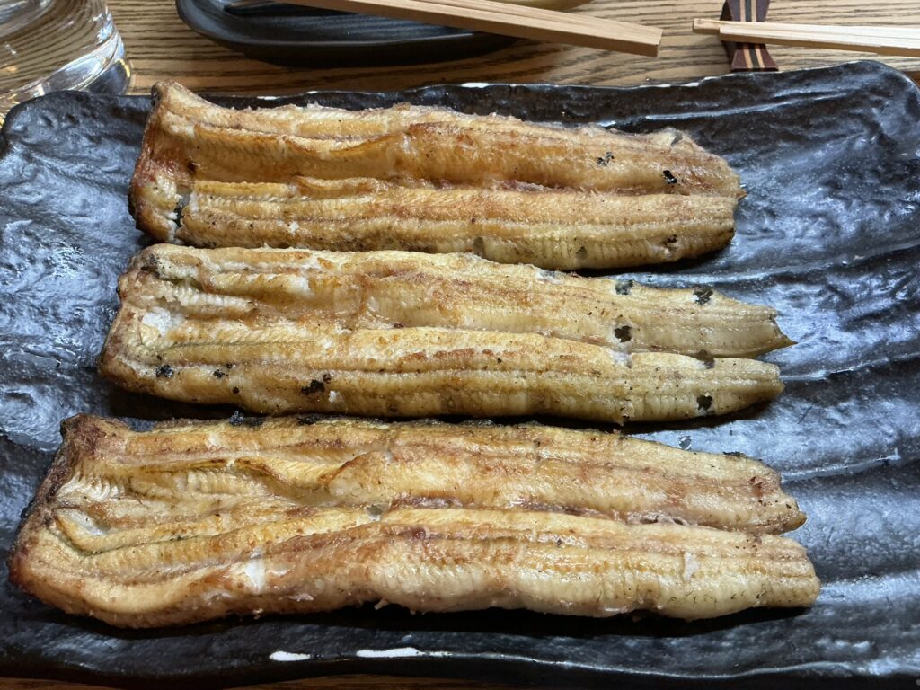かぶとの白焼き