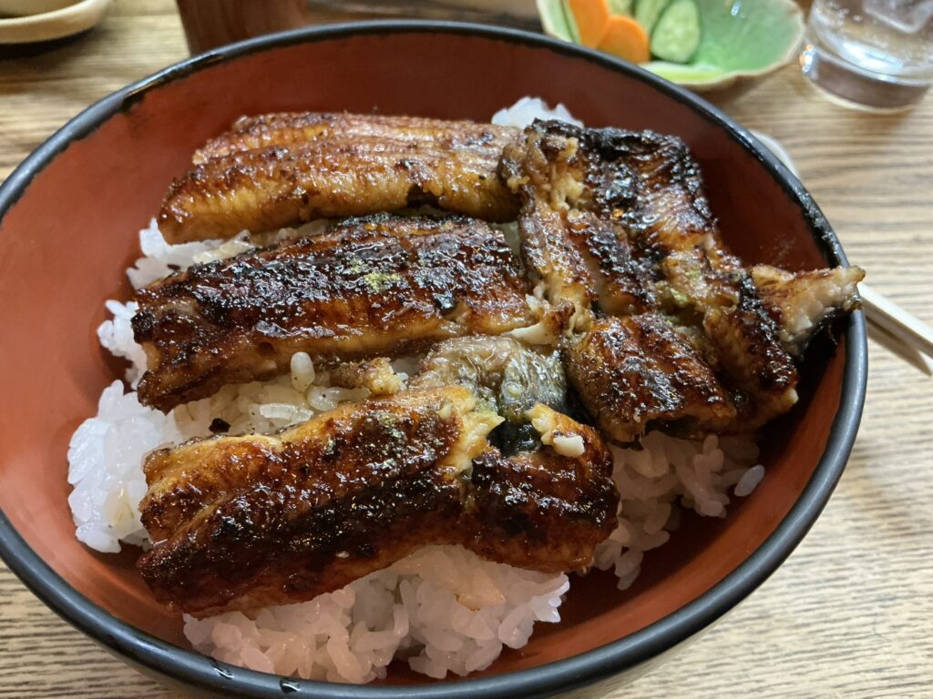 かぶとのうな丼