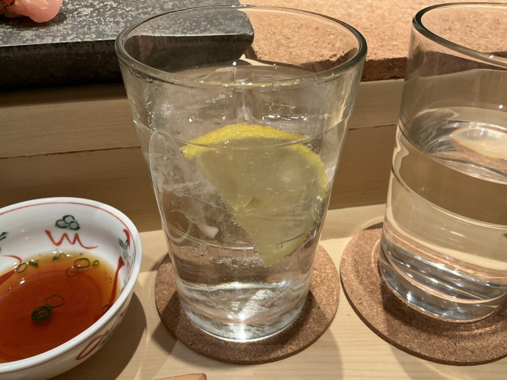鮨結う紬の麦焼酎