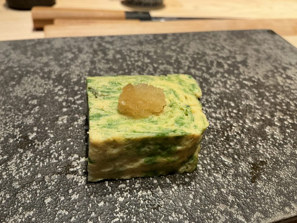 鮨結う紬の玉子