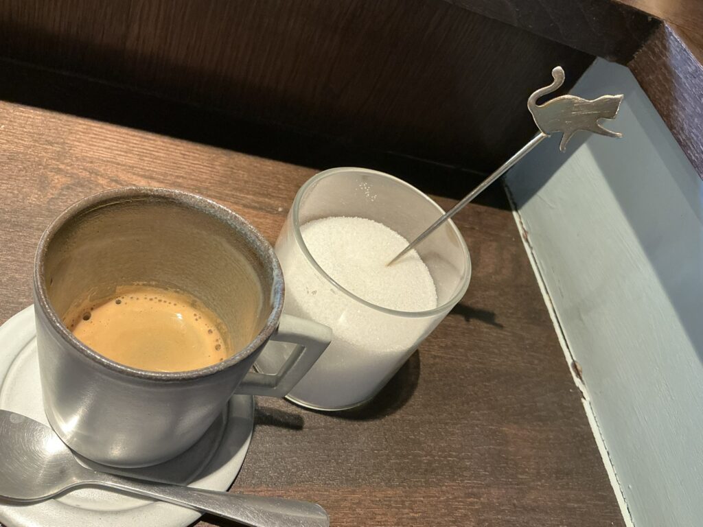 ルナ・エ・ガットのエスプレッソ