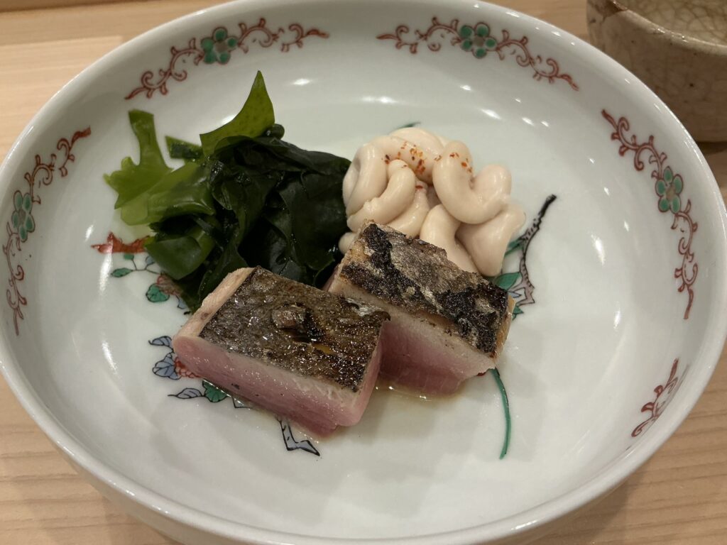 鮨桂太のメジマグロと白子