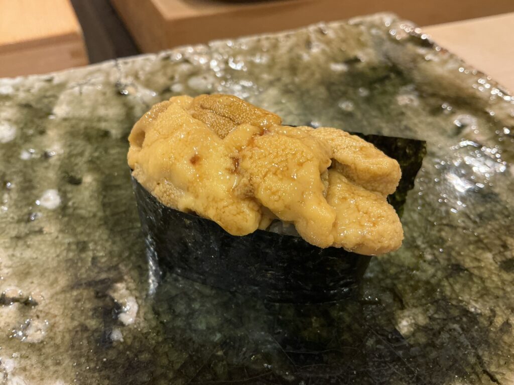 鮨桂太のウニ