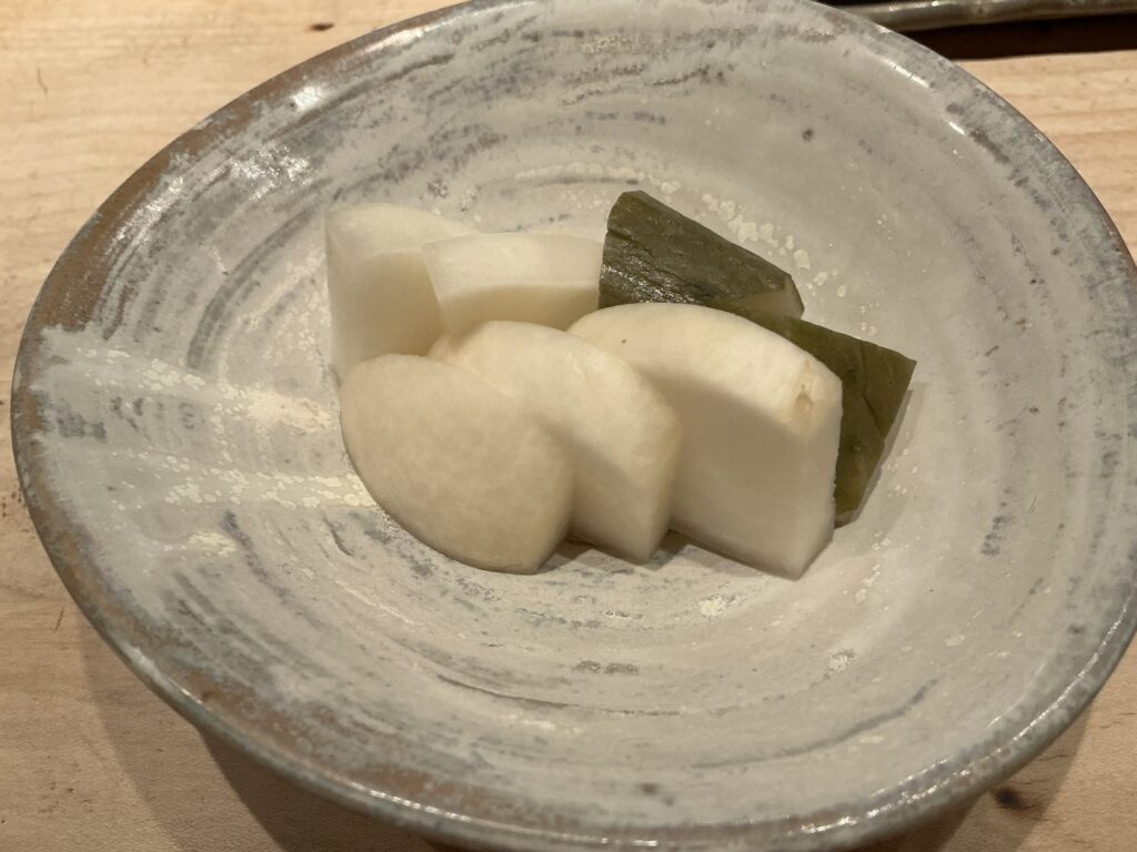 鳥しきのお新香