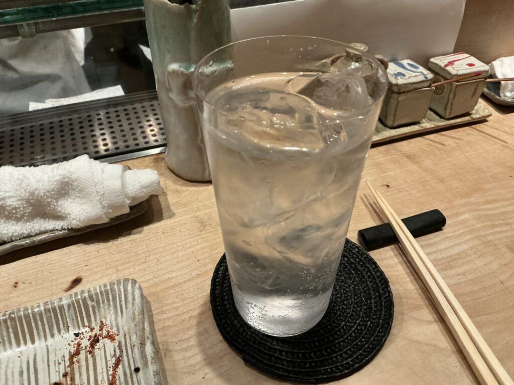 鳥しきのAKAYANEの山椒スピリッツ