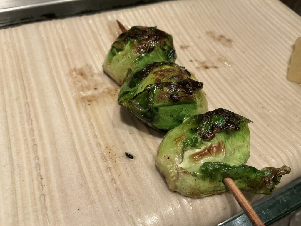 鳥しきの芽キャベツ