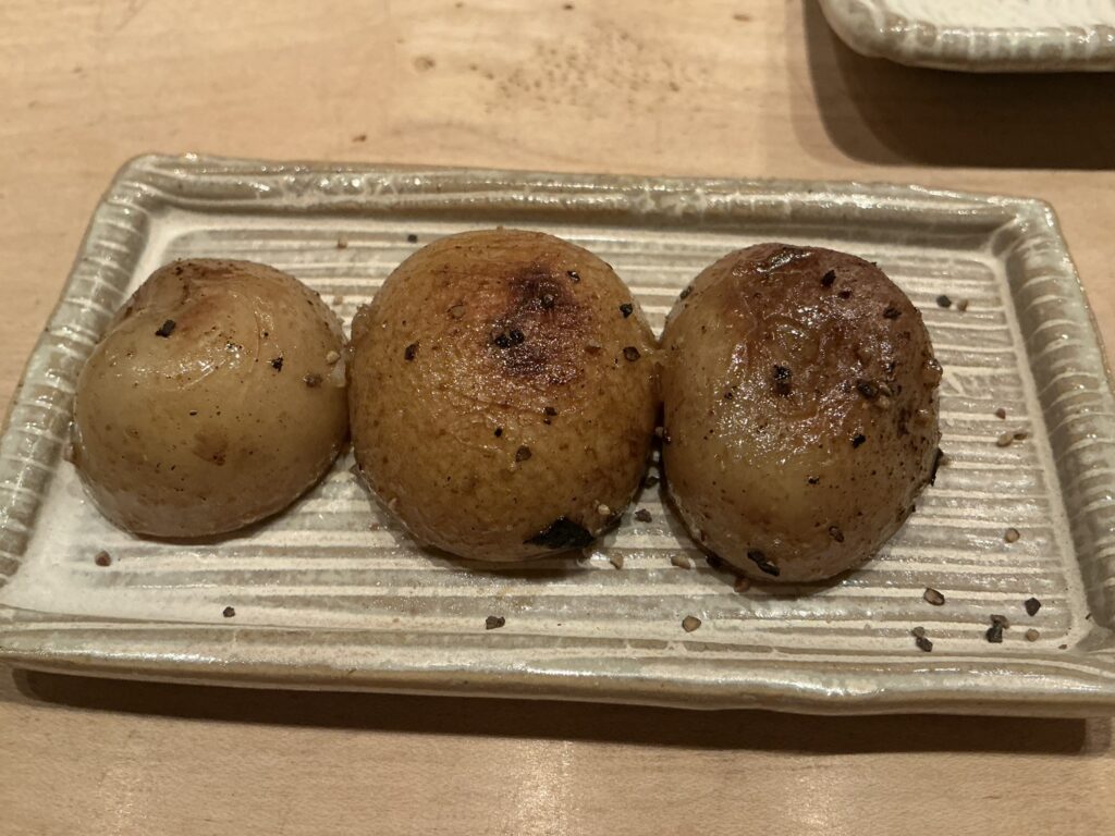 鳥しきのジャガイモ