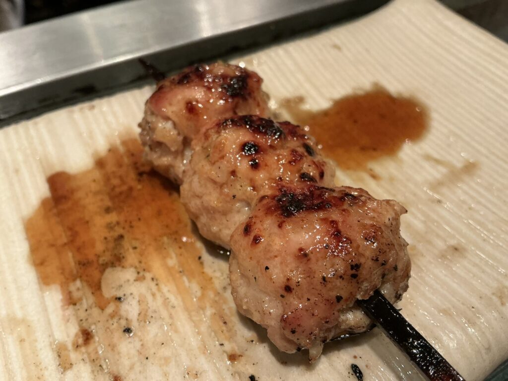 鳥しきのつくね