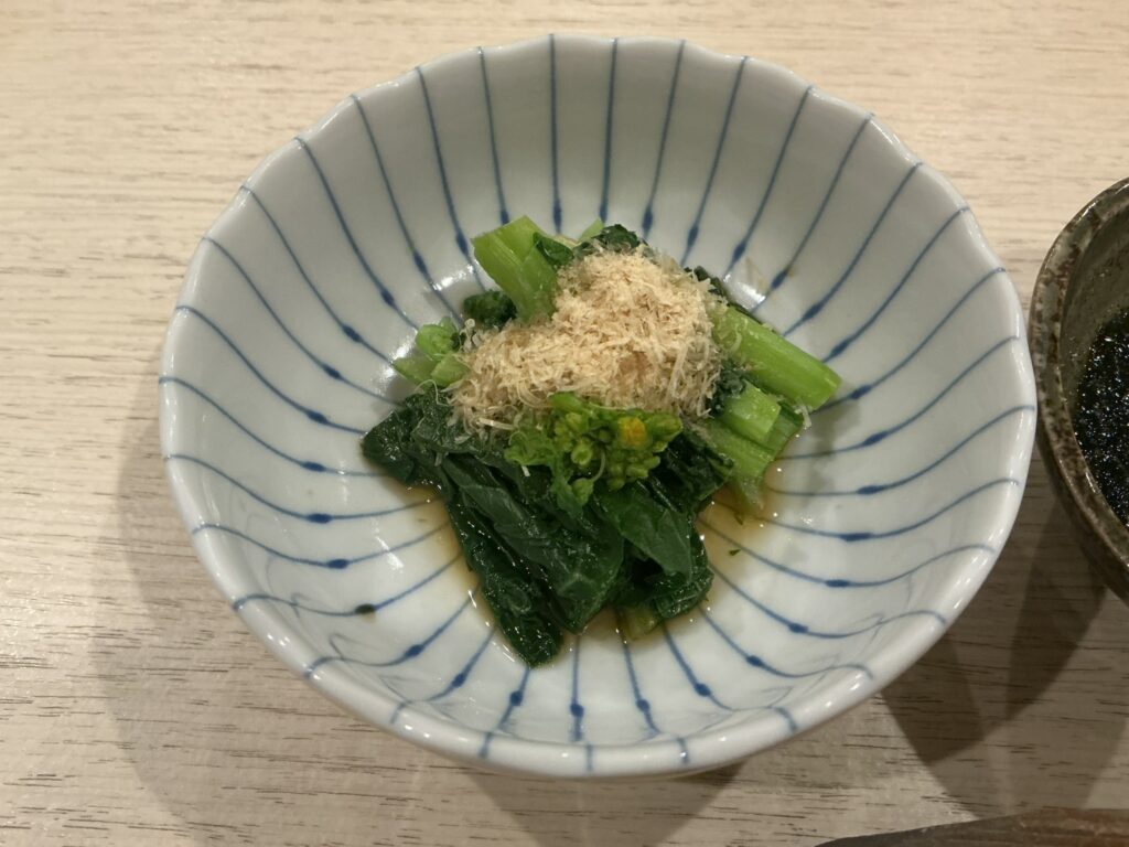 ふく庵のお浸し