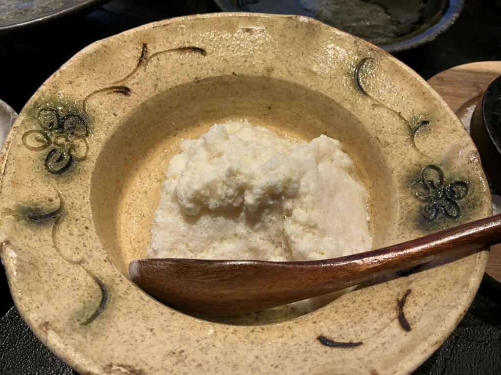 天々蕎々うめ庵のねむり豆腐