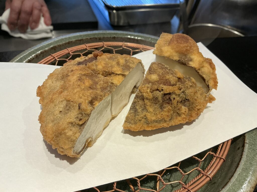 天々蕎々うめ庵のシイタケ