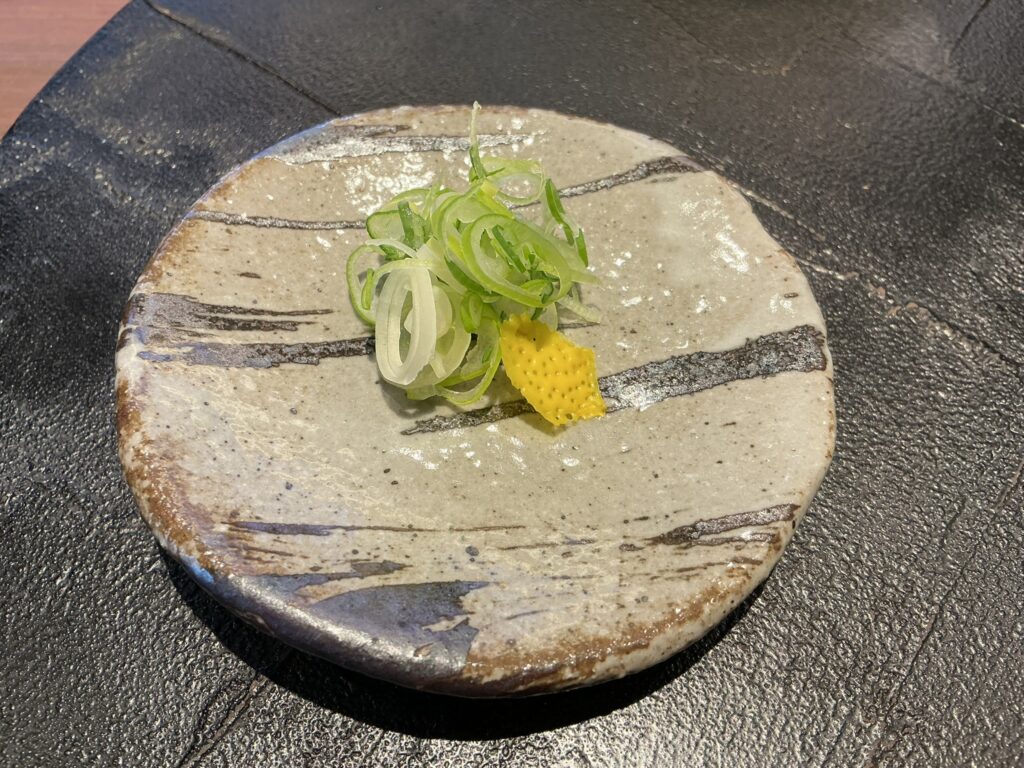 天々蕎々うめ庵の薬味