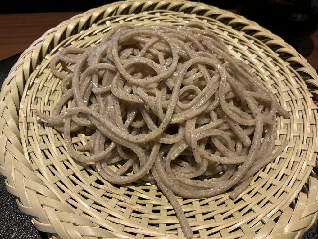 天々蕎々うめ庵の田舎せいろ