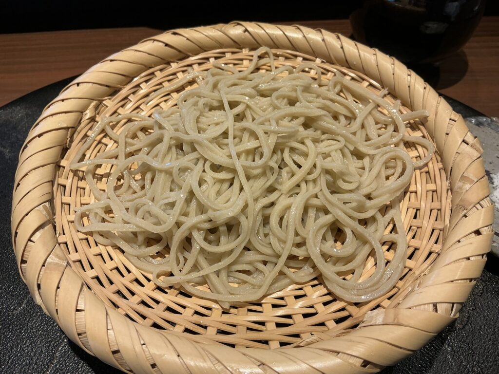 天々蕎々うめ庵のせいろ
