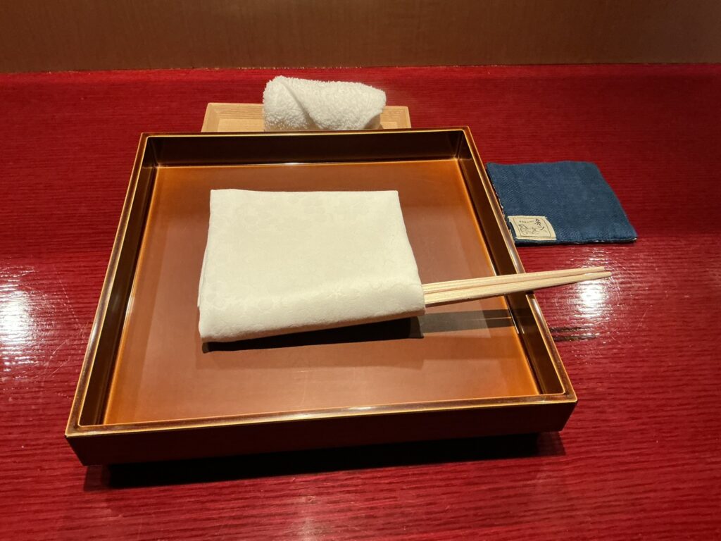 礼讃のカウンターセット