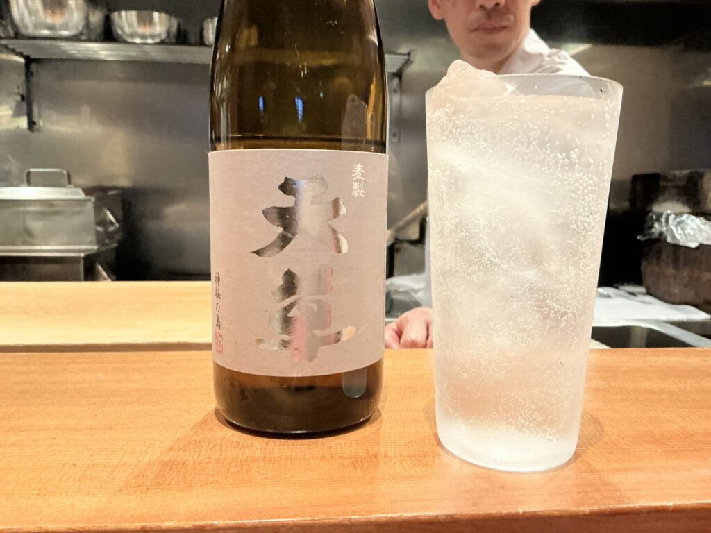 礼讃の焼酎