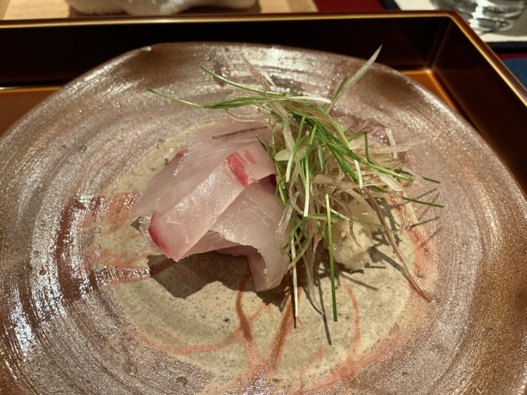 礼讃のシマアジ