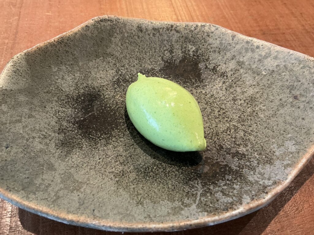 白土のお口直し/大葉