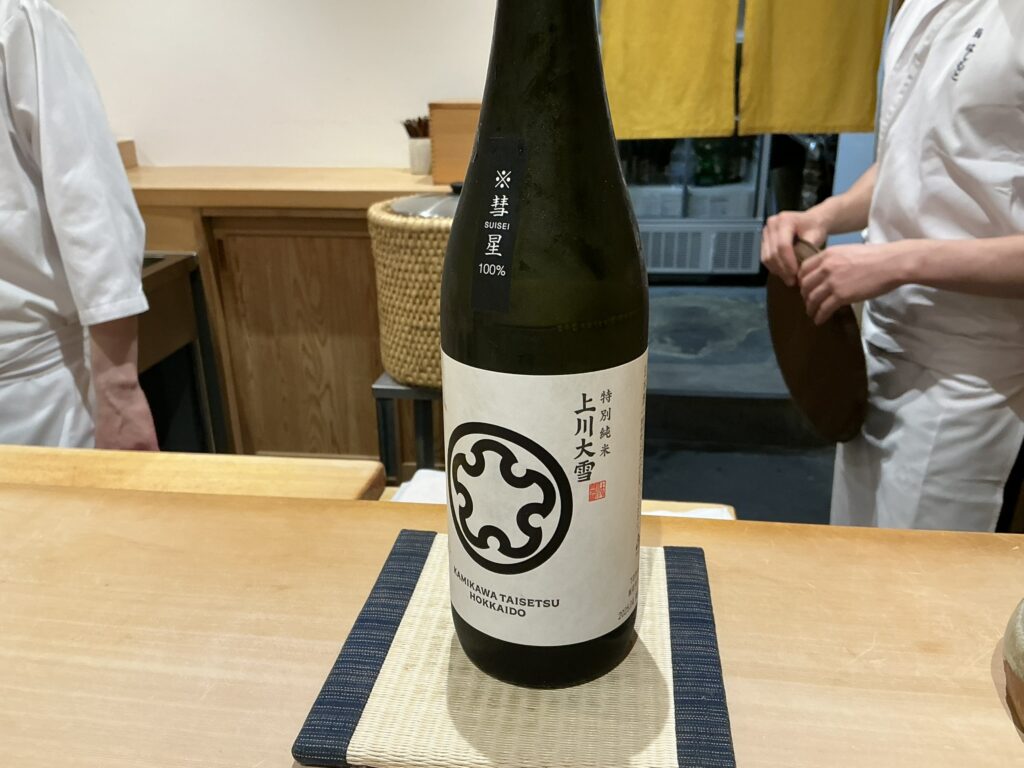 鮨美幸の日本酒