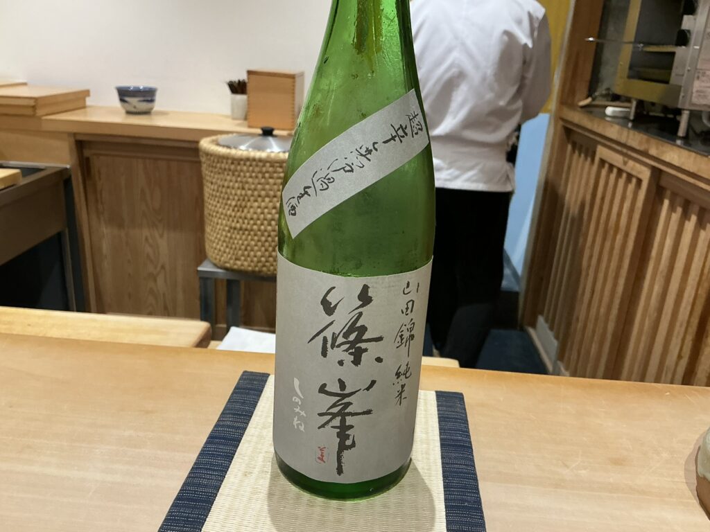 鮨美幸の日本酒