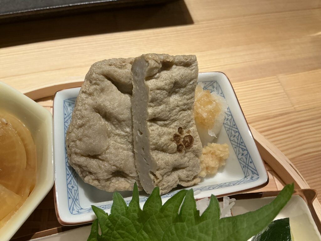 寿司こまちのじゃこ天