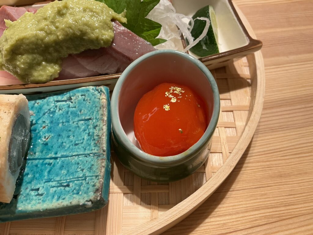 寿司こまちの鼈甲玉