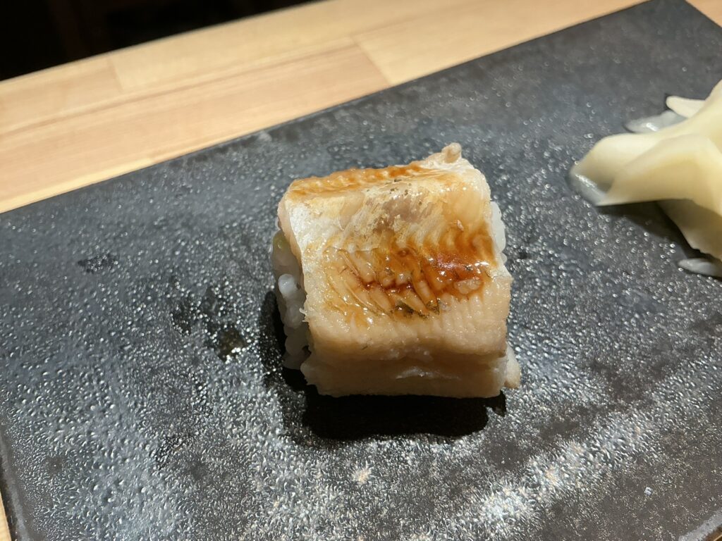 寿司こまちのアナゴ