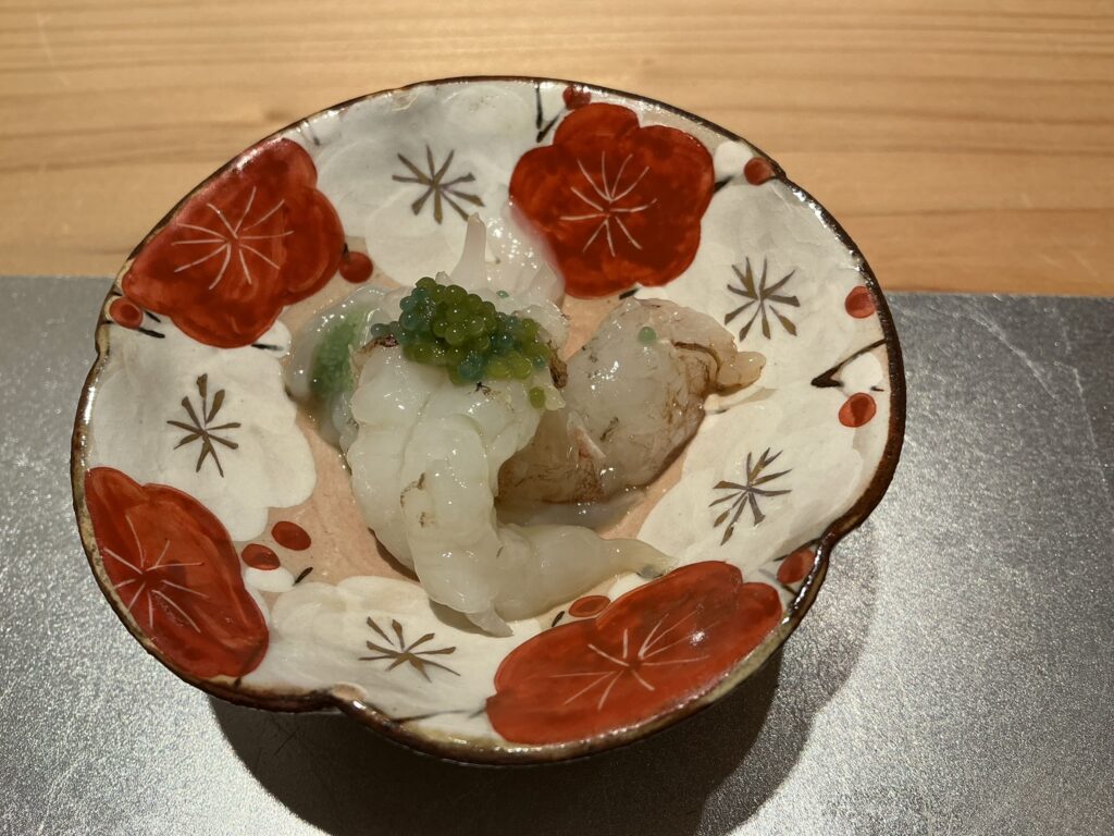 寿司栄のウシエビとガスエビ