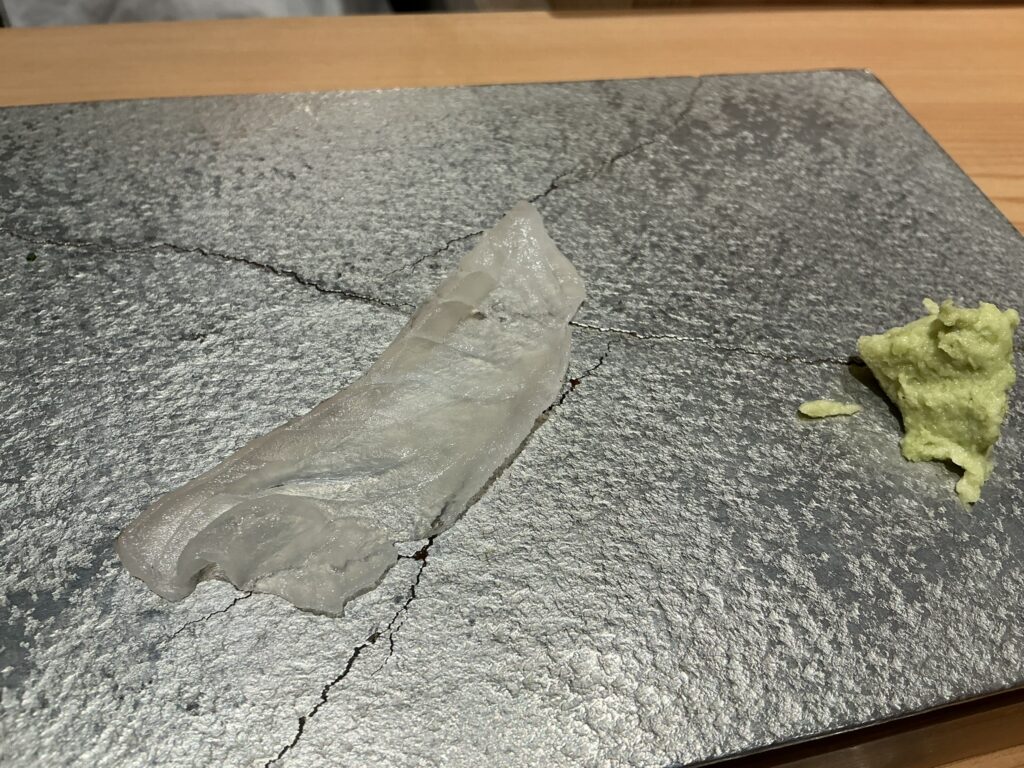 寿司栄のマコガレイ