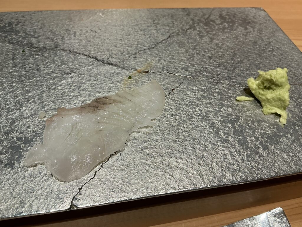 寿司栄のマコガレイ