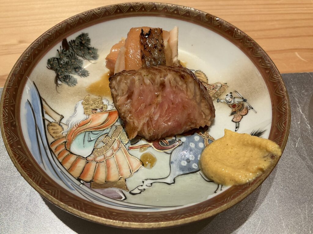 寿司栄のサクラマスとカマトロ