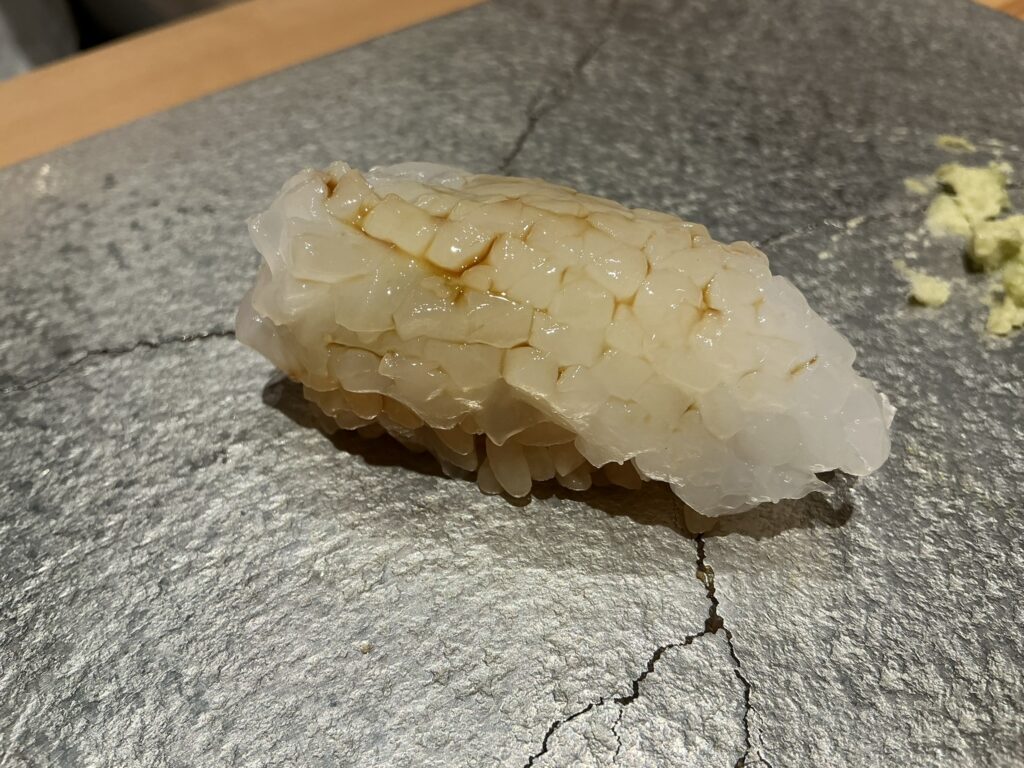 寿司栄のアオリイカ