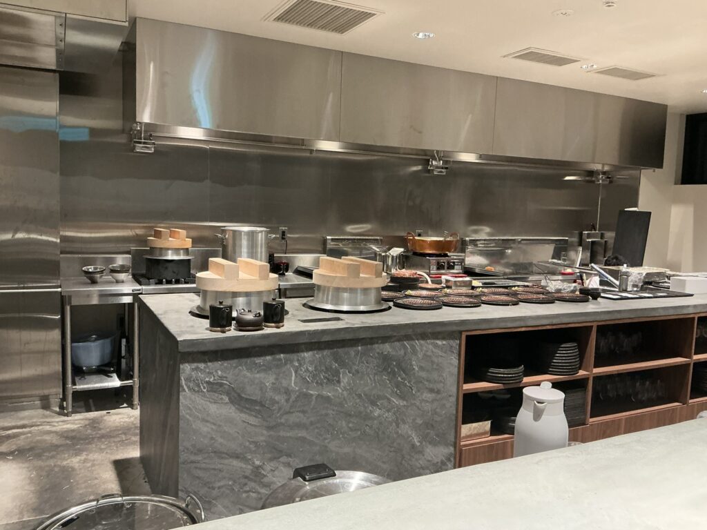 東京とんかつがぶうの店内