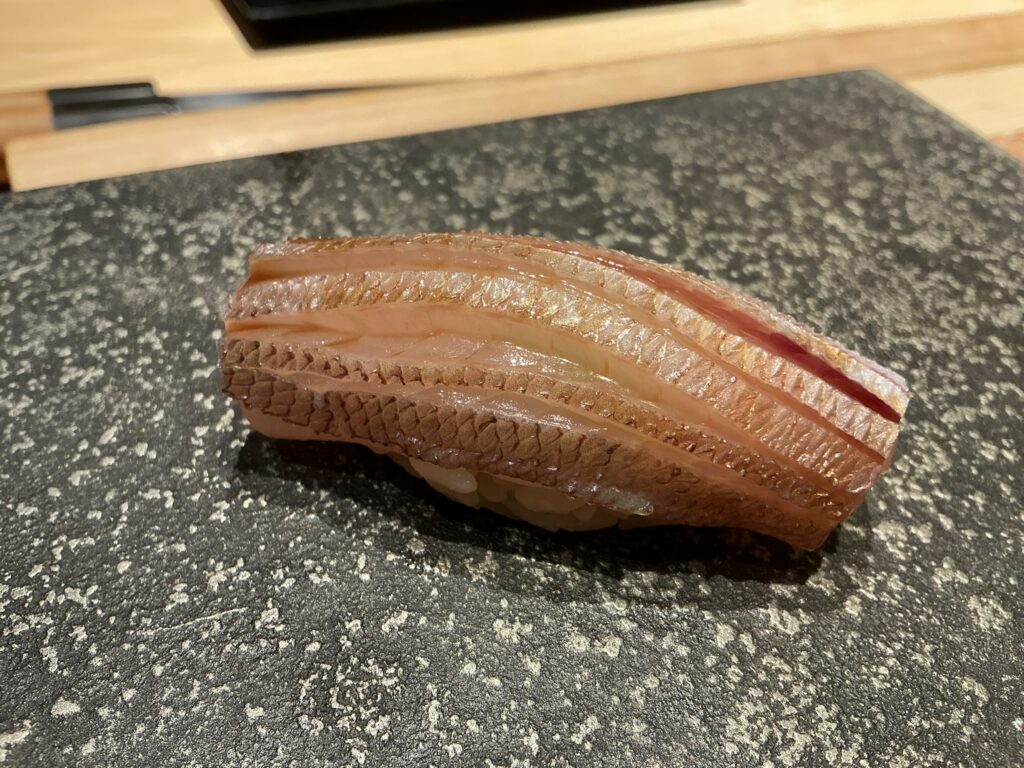 鮨結う紬のカスゴ