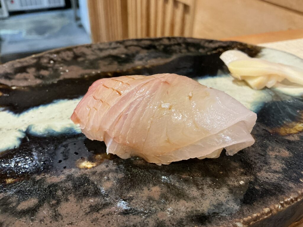 鮨美幸のシマアジ