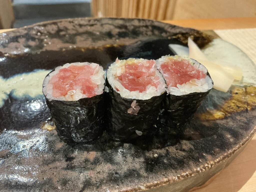 鮨美幸の鉄火巻き