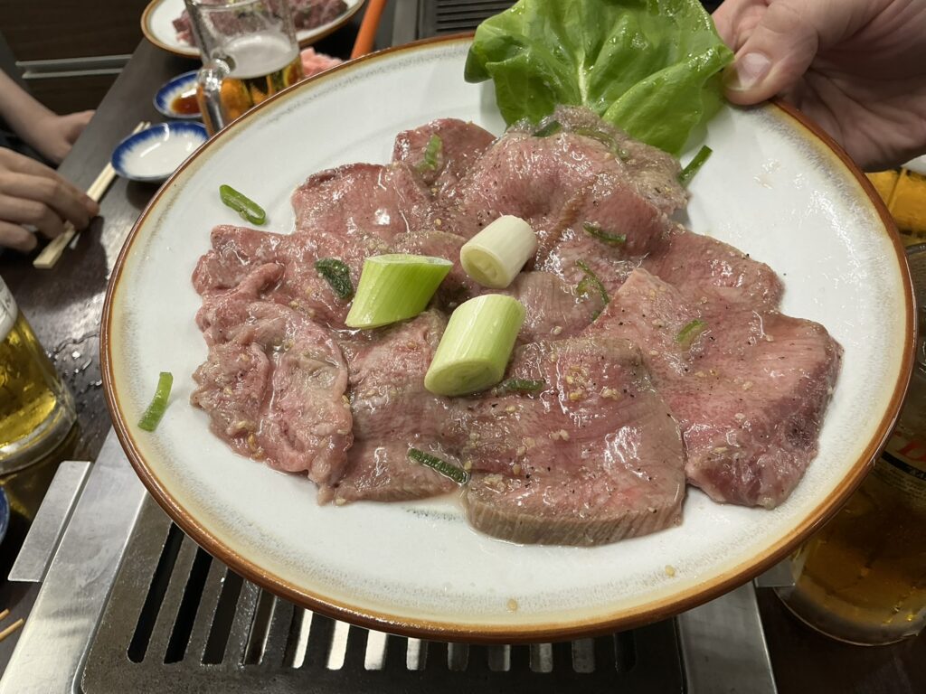 スタミナ苑の上タン