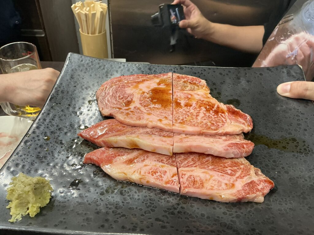 スタミナ苑の上ロース