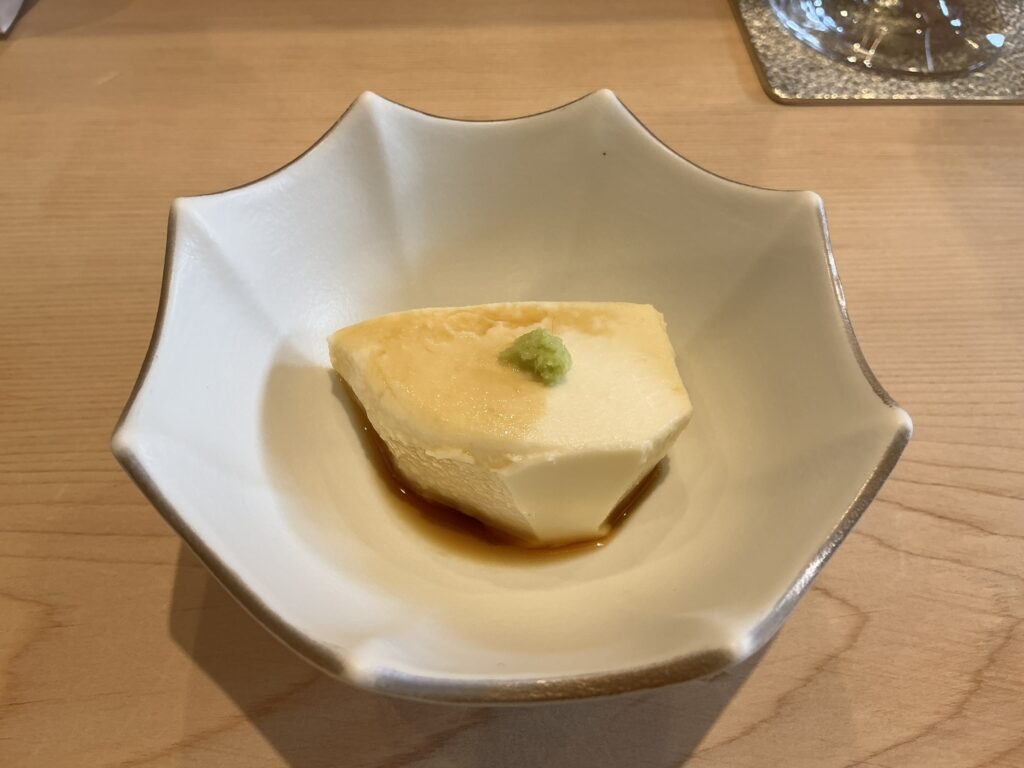 鮨結う遥の峯岡豆腐