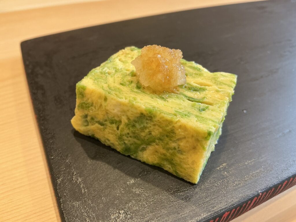 鮨結う遥の玉子