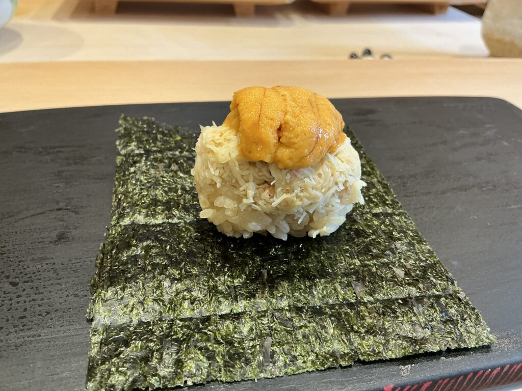 鮨結う遥の港区巻き