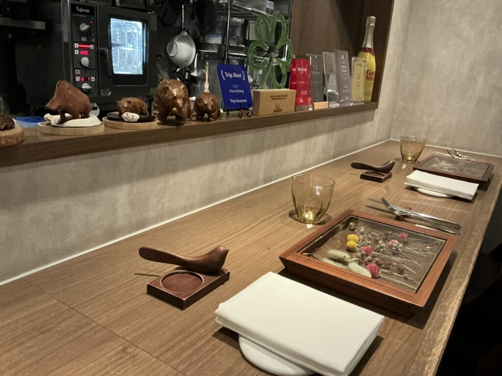 ラチュレの店内