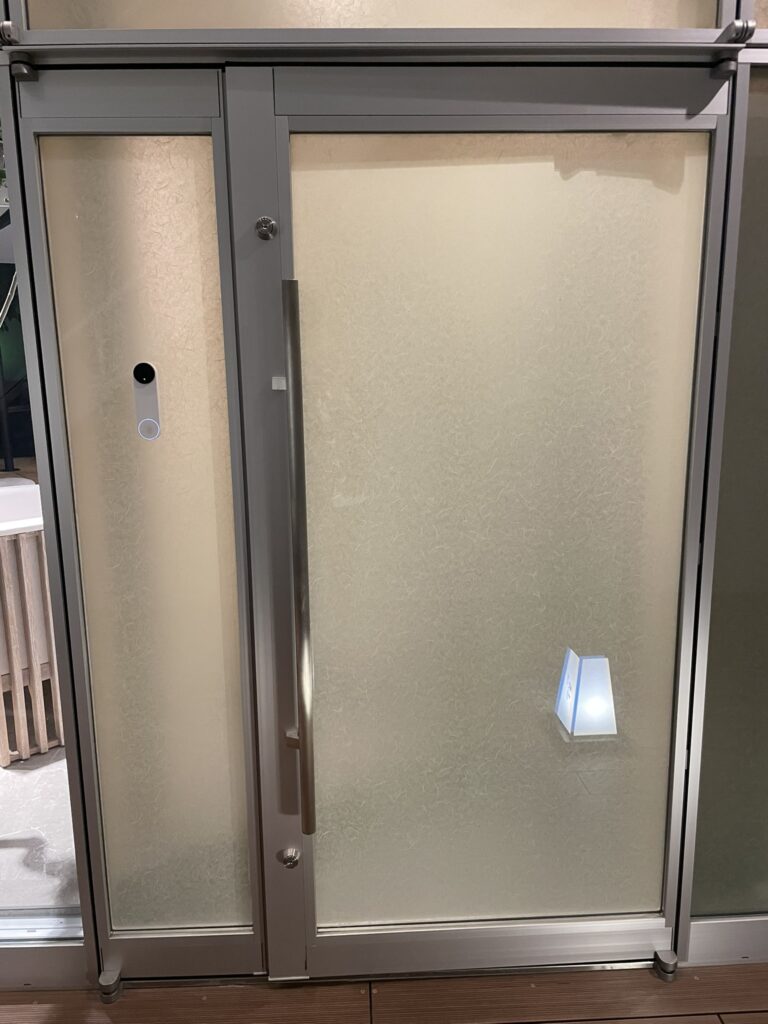 天ぷら北川のドア