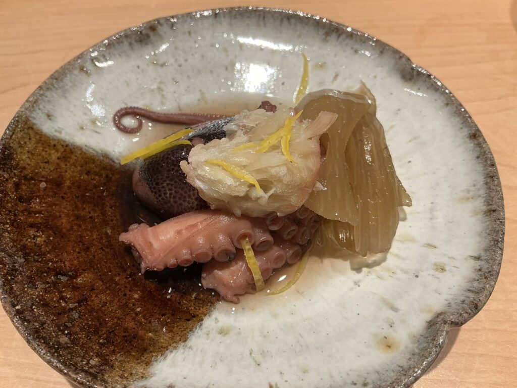 寿司清のイイダコ