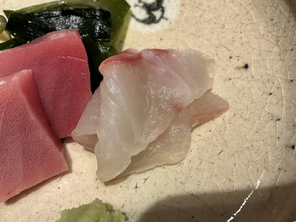 寿司清のマダイ