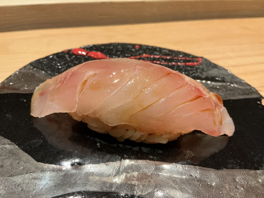 寿司清のシロアマダイ
